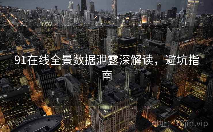 91在线全景数据泄露深解读,避坑指南 91在线全景数据泄露深解读,避坑指南